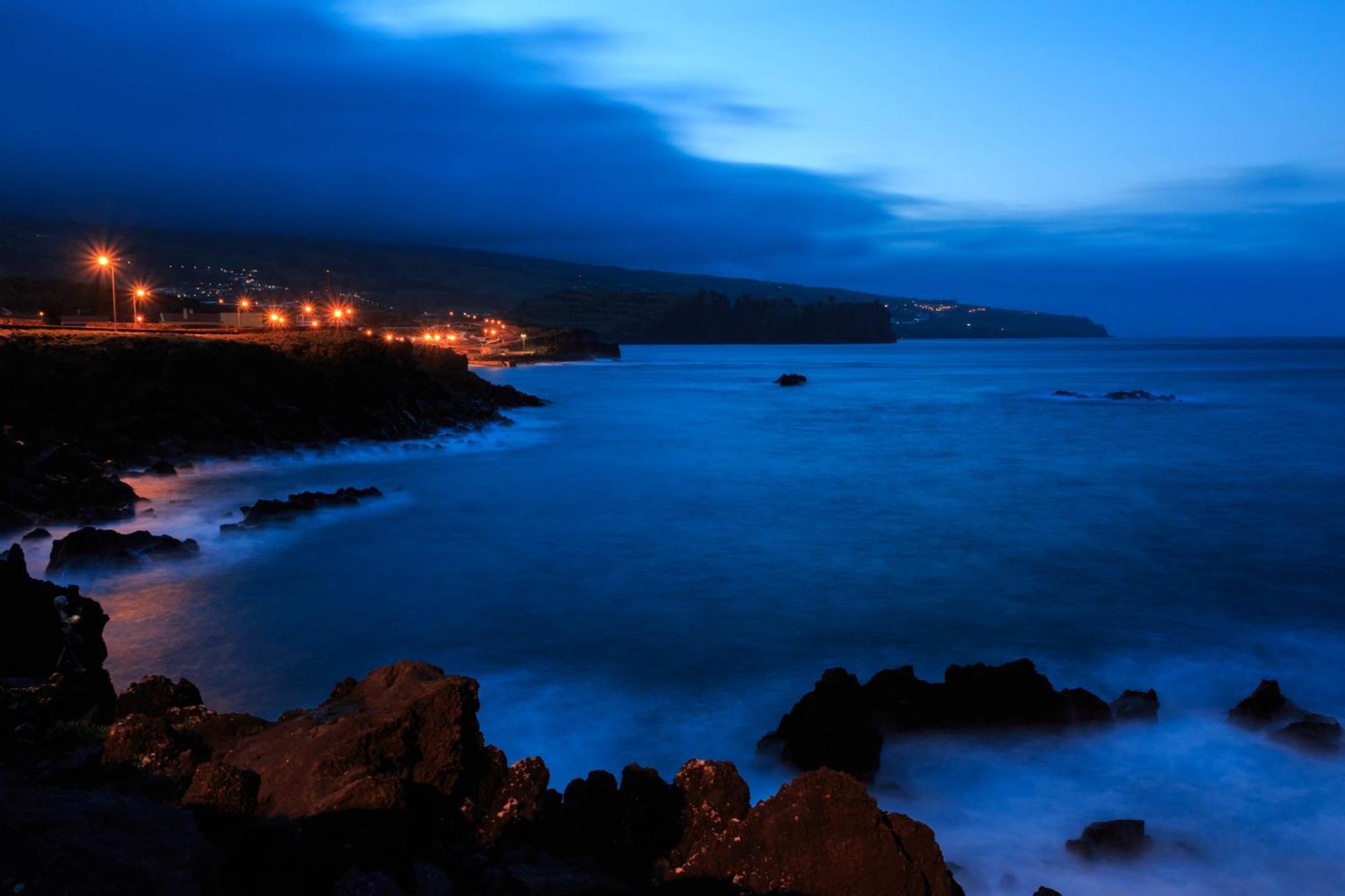 Seaside Azores Villa With Natural Pool, Terrace & Barbecue Capelas Exteriör bild
