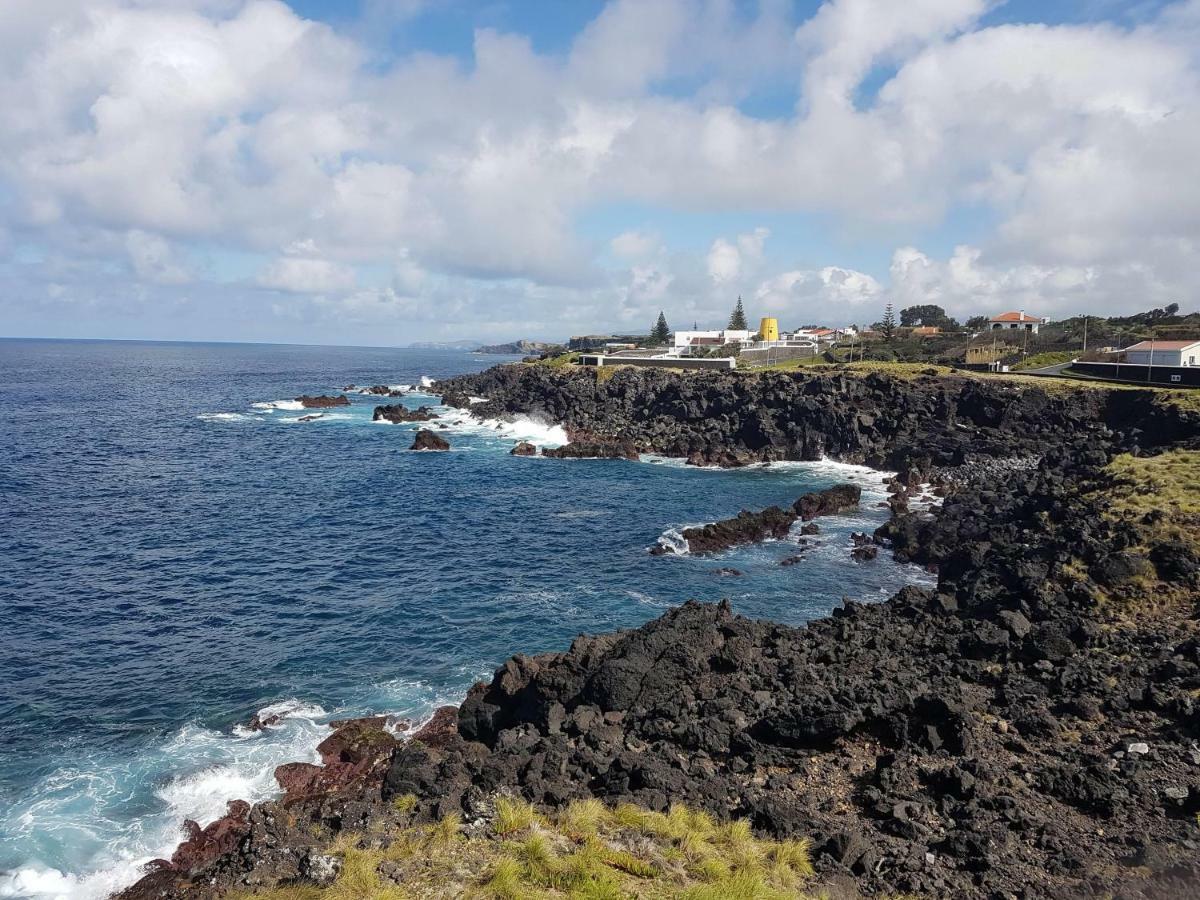 Seaside Azores Villa With Natural Pool, Terrace & Barbecue Capelas Exteriör bild