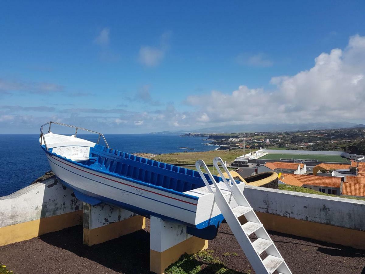 Seaside Azores Villa With Natural Pool, Terrace & Barbecue Capelas Exteriör bild