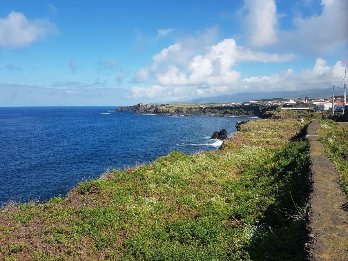 Seaside Azores Villa With Natural Pool, Terrace & Barbecue Capelas Exteriör bild