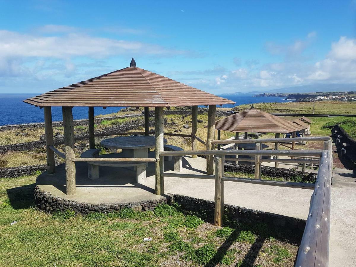 Seaside Azores Villa With Natural Pool, Terrace & Barbecue Capelas Exteriör bild